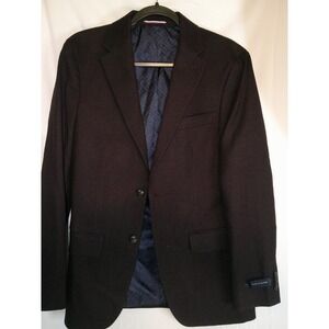 Tommy Hilfiger‎ Conrad Wine Blazer Mens 36 Reg Burgundy $295 NWT DISC SHIP